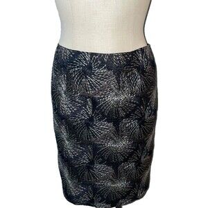 ANNI KUAN Made in NYC Women’s Silk Embroidered Mini Skirt size 4 Whimsygoth